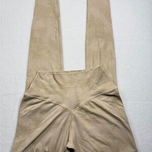 Alphalete Tie Dye Sand-Toned Leggings